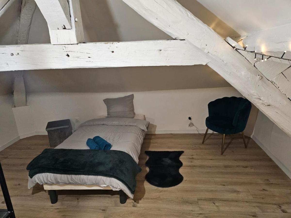 Chez Angela Appartement Avec Terrasse Bbq Et Jacuzzi Fresnes-Sur-Marne Kültér fotó