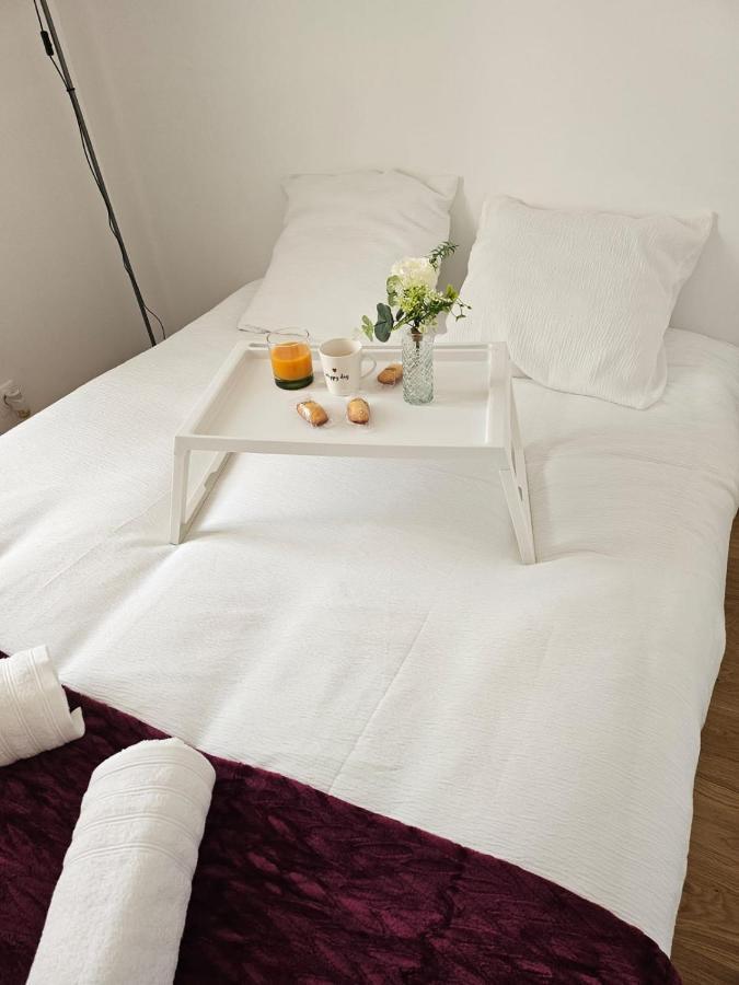 Chez Angela Appartement Avec Terrasse Bbq Et Jacuzzi Fresnes-Sur-Marne Kültér fotó